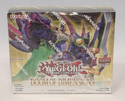 Yu-Gi-Oh! Yugioh YGO Doom of Dimensions SEALED Booster Box ENGLISH 1ST EDITION