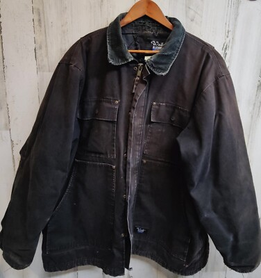 VTG Distressed Walls Blizzard Pruf Work Jacket Men's XL Quilted Heavy Canvas 