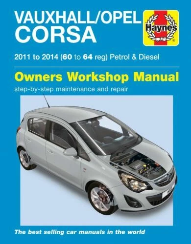 Manual de taller de reparación y servicios Vauxhall