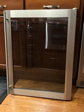 GE Monogram beverage center glass front SS door ZDBC240NBS, handle and gasket