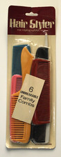 Vintage Hair Styler 6 Unbreakable Family Combs