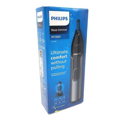 Philips Nasentrimmer Series 3000 Nasen Ohr Augenbrauentrimmer Nose Kitzen Haarsc