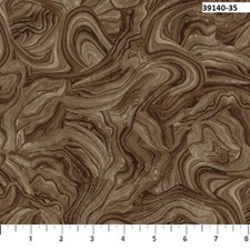 Stonehenge 39140-35 Quilt fabric Cotton by Northcott Canyon Ridge Brown
