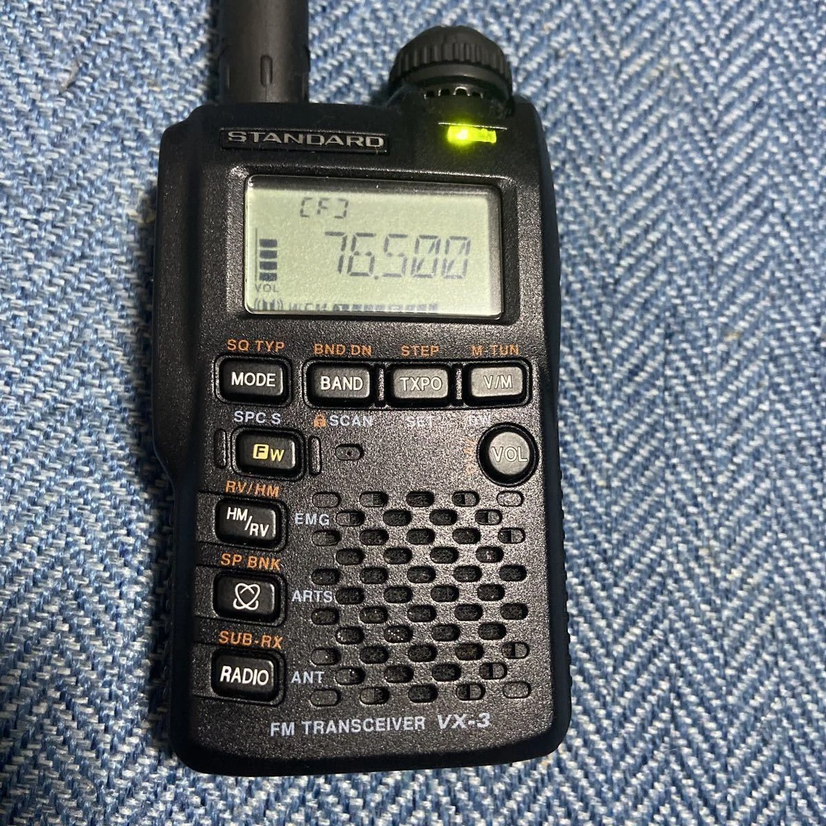Yaesu Vertex Standard VX-3 STANDARD 144/430MHz FM dual band transceiver 3W Japan