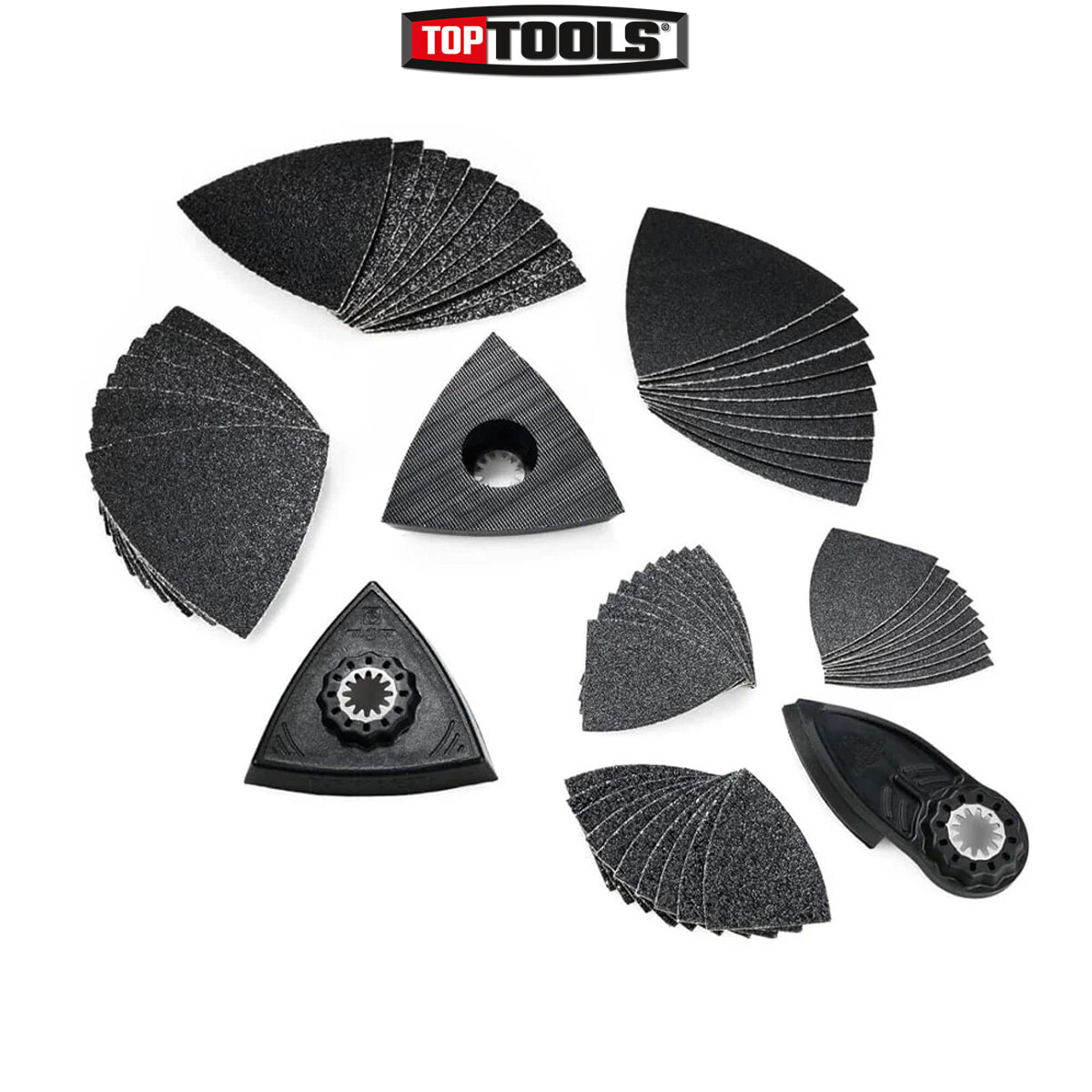Fein Starlock Sanding MultiTool Accessories Kit 63 Pieces In Case 35222967040