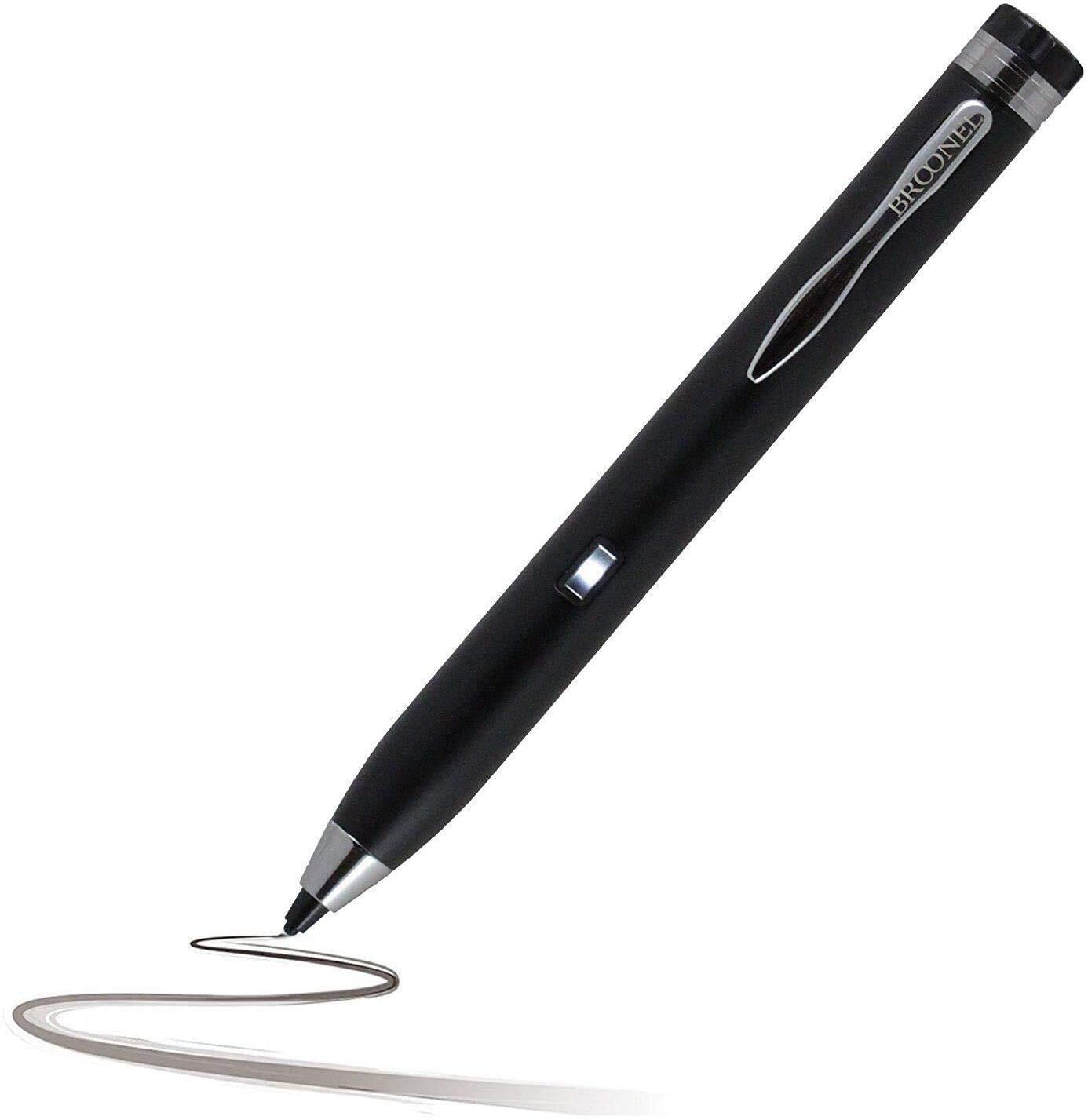 Broonel Black Mini Fine Point Digital Active Stylus Pen - Compatible With The Le