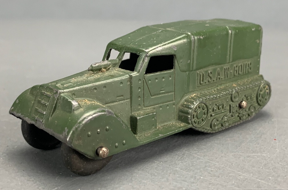 Vintage 1940's Tootsie Toy Diecast Army Half Track D0897 | eBay