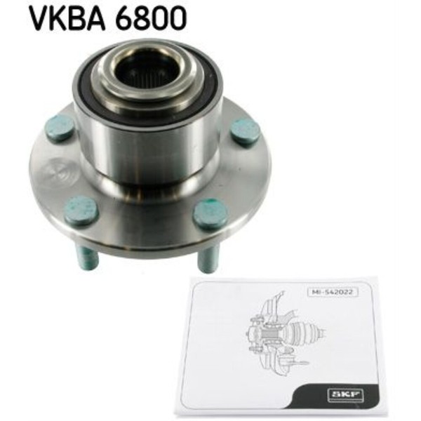1X SKF Radlager Satz Radlagersatz Vorne FüR Mazda 3 BK-image