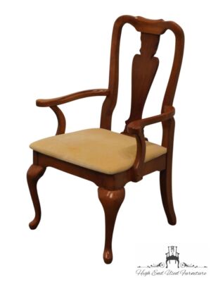 AMERICAN DREW Solid Cherry Traditional Queen Anne Style Dining Arm