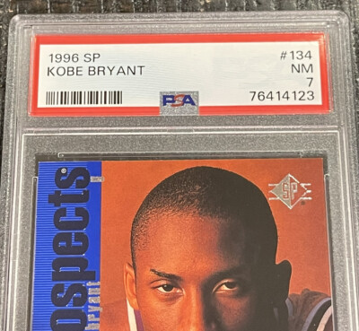 1996-97 Upper Deck SP Kobe Bryant ROOKIE PSA 7 NM #134 | eBay