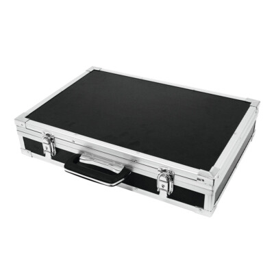 Dimavery Gitarren-Effekt-Pedalkoffer groß Flightcase 450 mm x 300 mm Transportkoffer