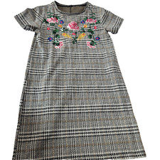 Zara Women's Size Small Floral Sequin Dress