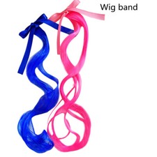 Girls Suicide Squad Harley Quinn Hair Ribbon for Halloween Cosplay Fancy Costume