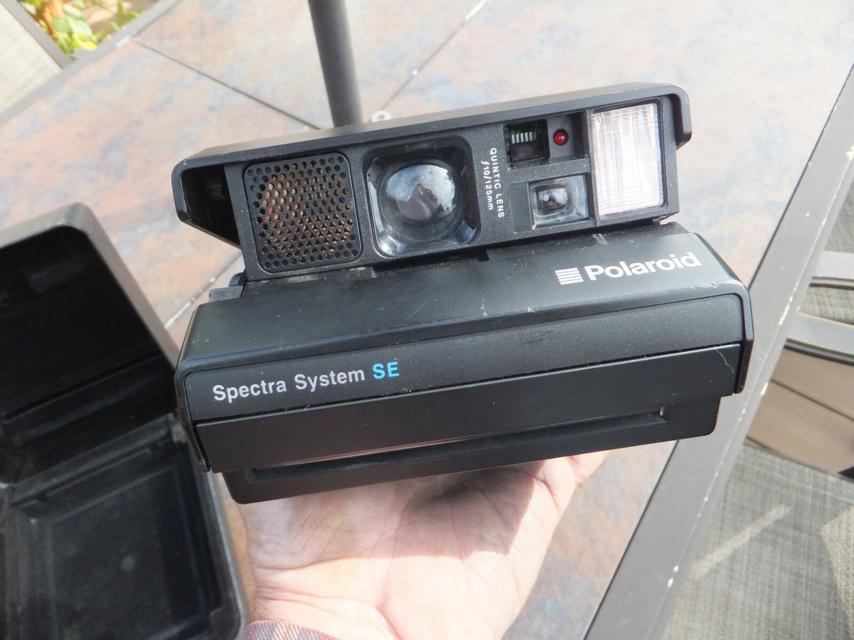 Appareil Photo Vintage Polaroid Spectra System SE – Avec Sac Et Manuel