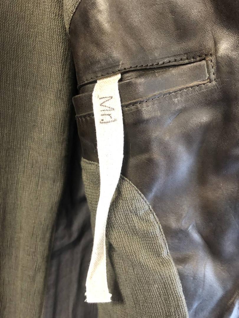 Guidi Layer-0 Brown Horse Leather H Jacket Size 65cm Length Guidi Layer-0 Brown Horse Leather H Jacket Size 65cm Length