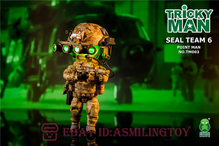 FigureBase 5'' TRICKYMAN - SEAL TEAM 6 POINTMAN NO.TM003 Model Toy