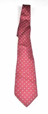 Men's Red Tie With Squares Tino Castelli B-64