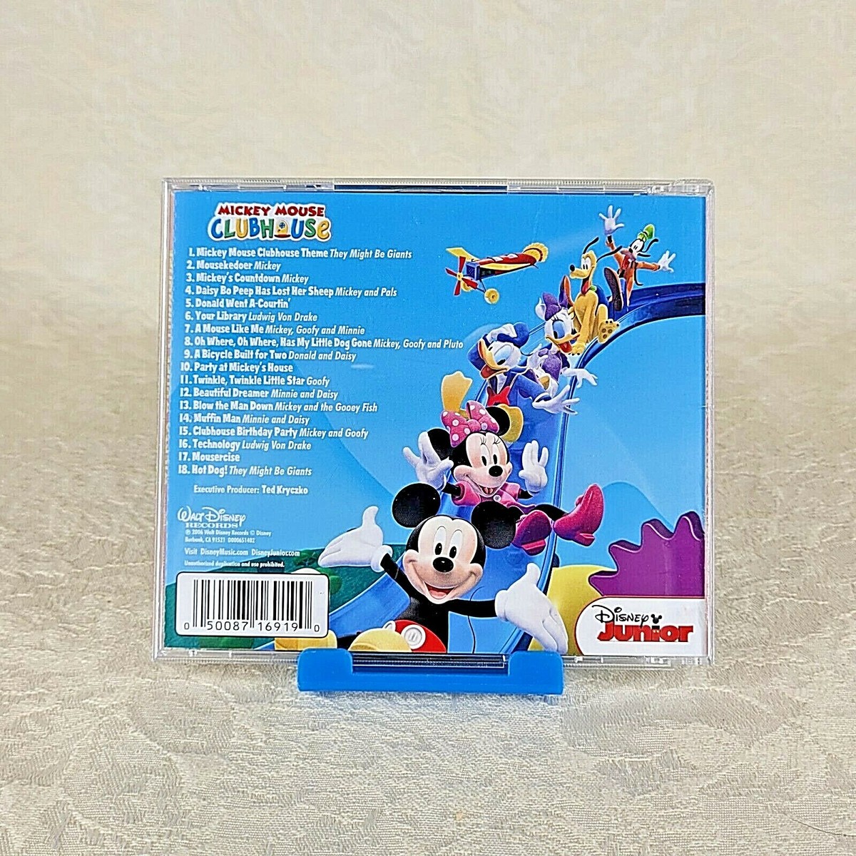 Disney CD Junior Mickey Mouse Clubhouse Inspired TV 2006
