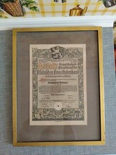 Pf&auml;lzische Hypothekenbank Ludwigshafen, 8% Gold-Hyp.Pfandbrief 1929 Im Rahmen