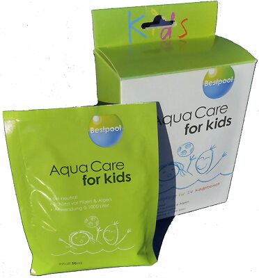 Aqua Care for Kids chlorfreie Wasserpflege für Kinderbecken Planschbecken 5x50ml