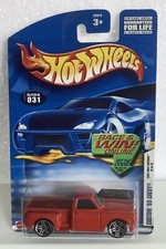 NEW Hot Wheels 2002 First Editions CUSTOM '69 CHEVY 19 of 42 Red Pickup