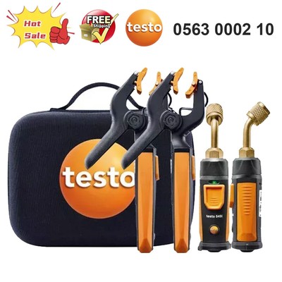 Testo 0563 0002 10 Smart Probes AC & Refrigeration Test Kit Testo 115i 549i