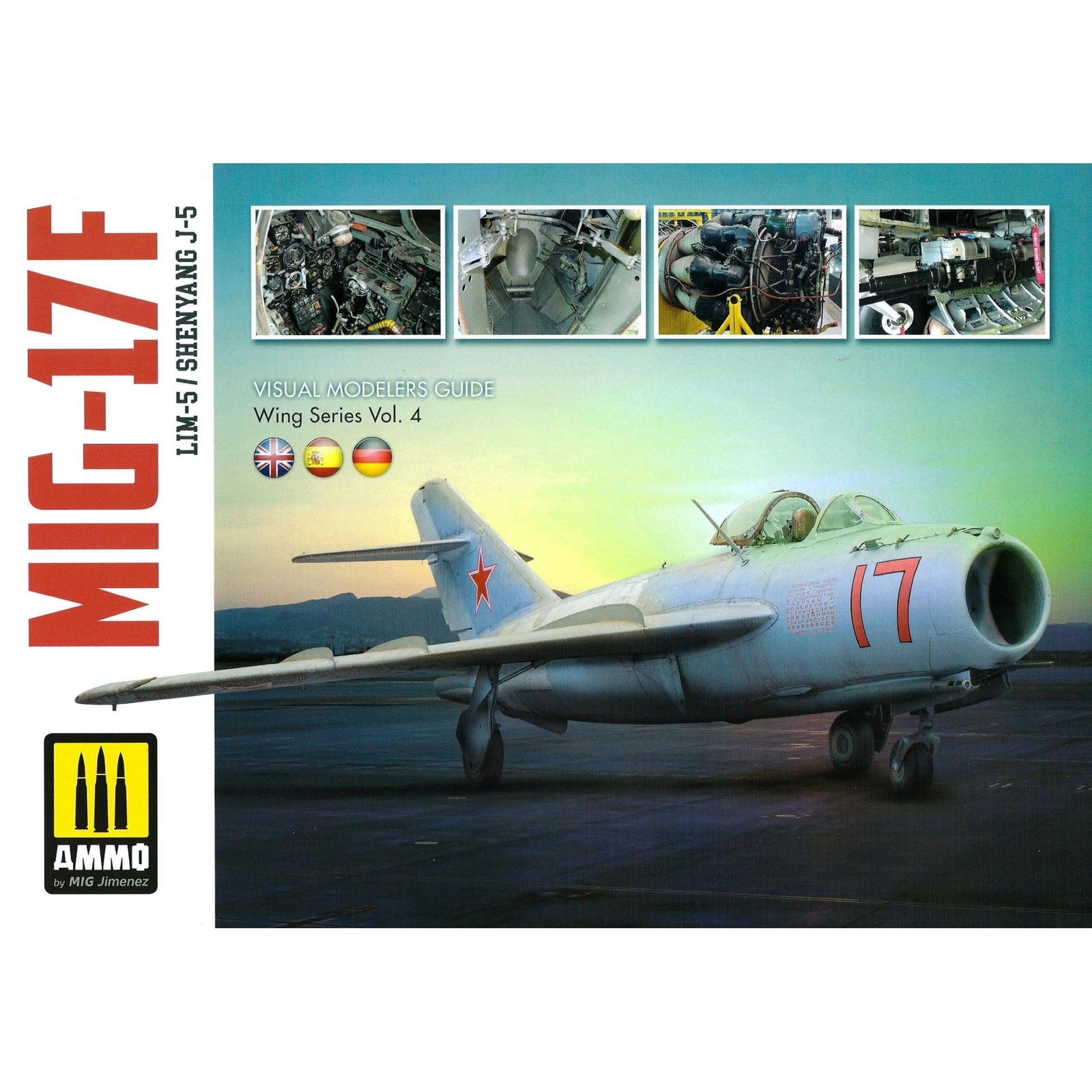 MiG-17F LIM-5/Shenyang J-5 Visual Modelers Guide Wing Series Vol.4