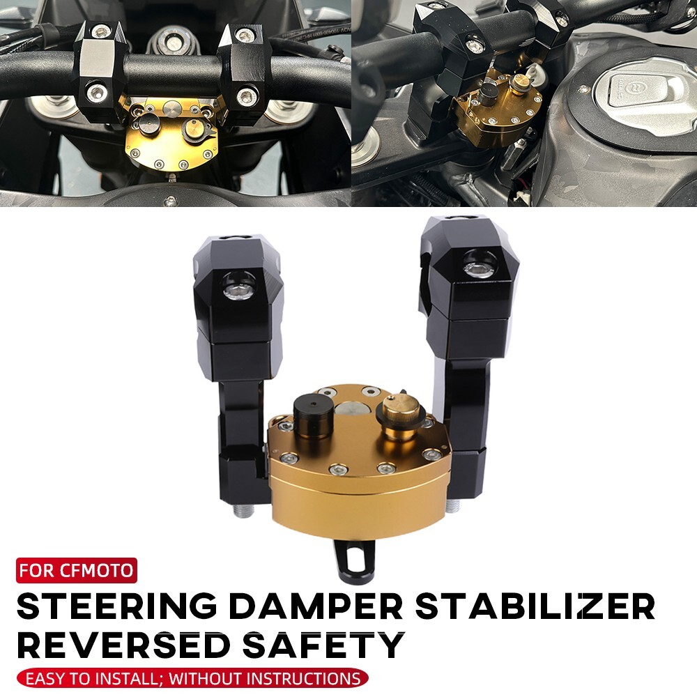Steering Damper Stabilizer Reversed Safety Control For CFMOTO