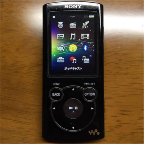 Sony Walkman NW-S764 S Series Black MP3 8GB Digital Media Player Japanese only - Picture 1 of 1