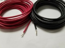 14 GAUGE POWER WIRE RED  BLACK 25 FT EACH PRIMARY AWG STRANDED MARINE GRADE