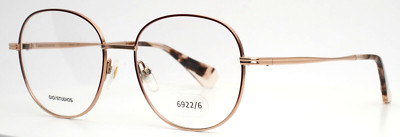 GIGI STUDIOS Juniper 6922/6 Gold Bordeaux Womens Eyeglasses 53-17-140 B:47