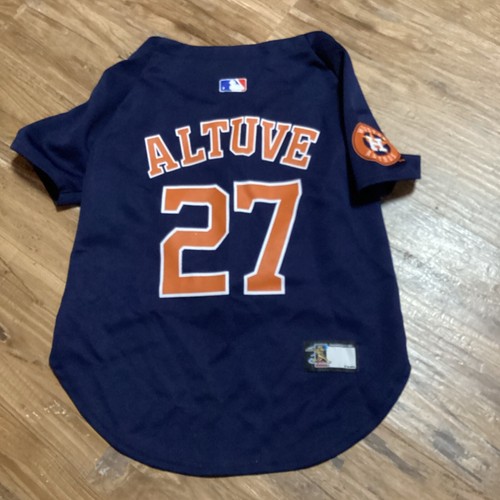 ⚾ MLB Houston Astros Licensed Dog Jersey Large (see Photos) # 27 Jose Altuve