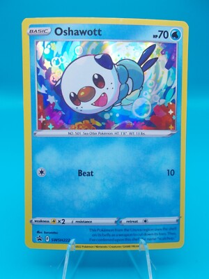 Oshawott SWSH222 SWSH: Sword & Shield Promo Cards Pokémon TCG Holo NM/M