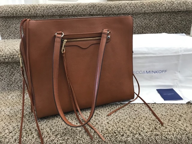 rebecca minkoff regan always on side zip leather tote
