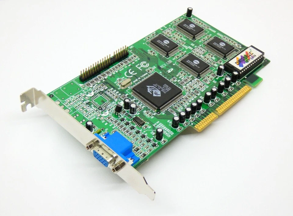 ATI Rage IIc 3D 4 MB DRG5R2C VGA - AGP Card - Image 2 of 3