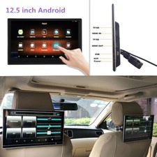 12.5" Android Headrest Monitor WIFI Car Player Bluetooth Rear Seat Entertainment