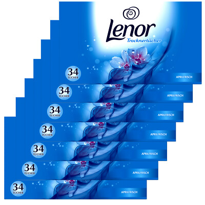 Lenor Trocknertücher Aprilfrisch Textilerfrischer  34 Tücher Menge wählbar