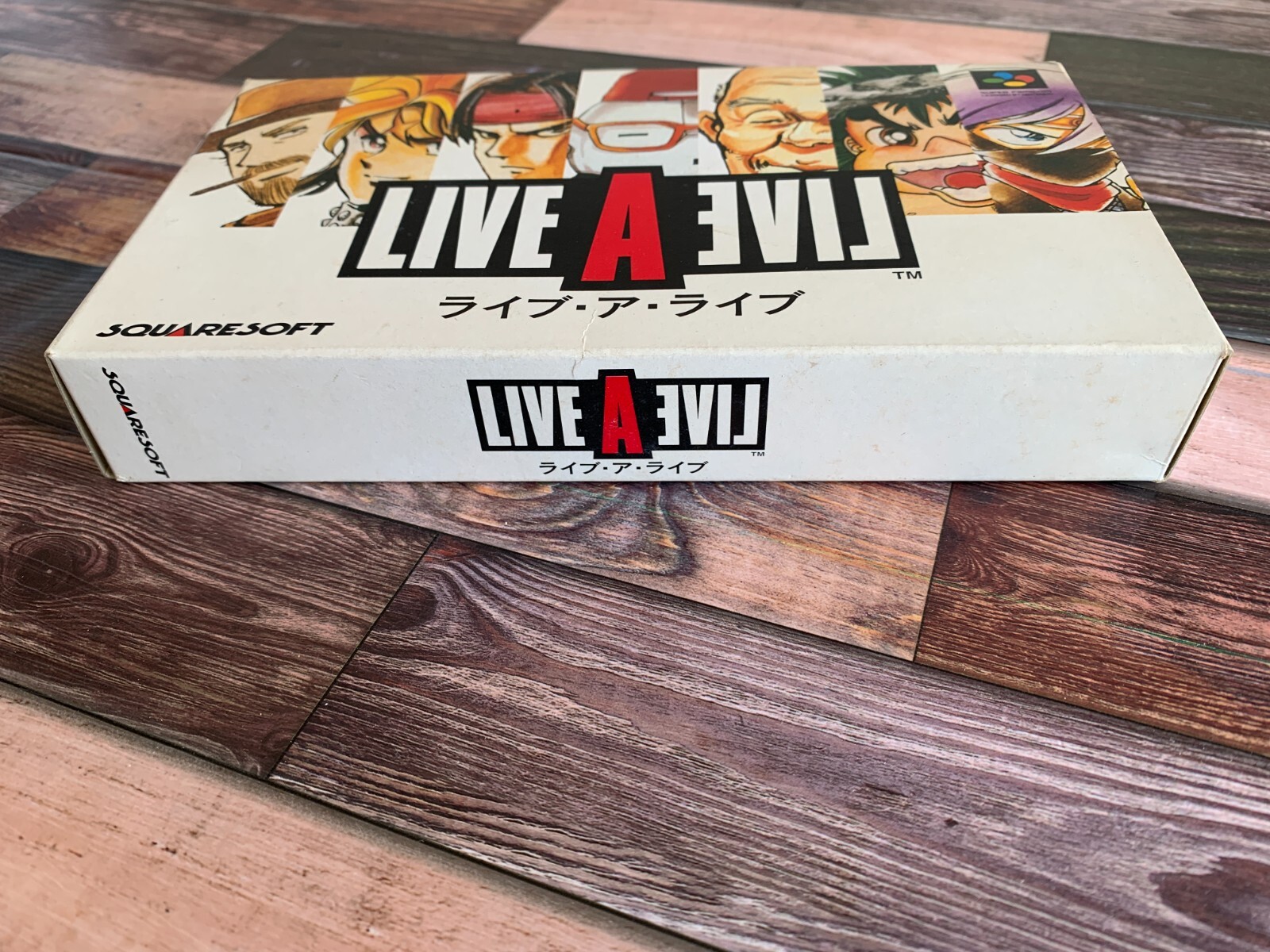 Nintendo Super Famicom SFC SNES Live A Live Japan w/Box Instructions ...