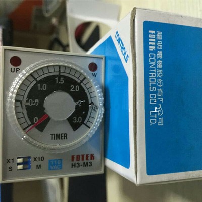 1pc New FOTEK delay timer time relay H3-M3-110V #A6-40