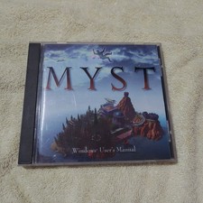 Myst Windows User's Manual Standard Case PC Game Guide