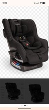 Nuna Rava Black Caviar Fabric Car Seat Cover Replacement