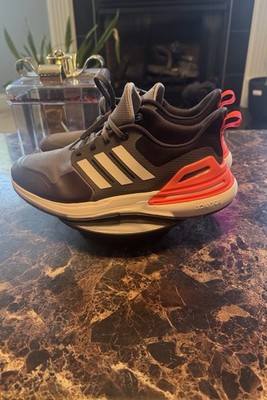 Adidas RapidaSport Bounce in Grey Solar Red HP6130 - Men s Size 7