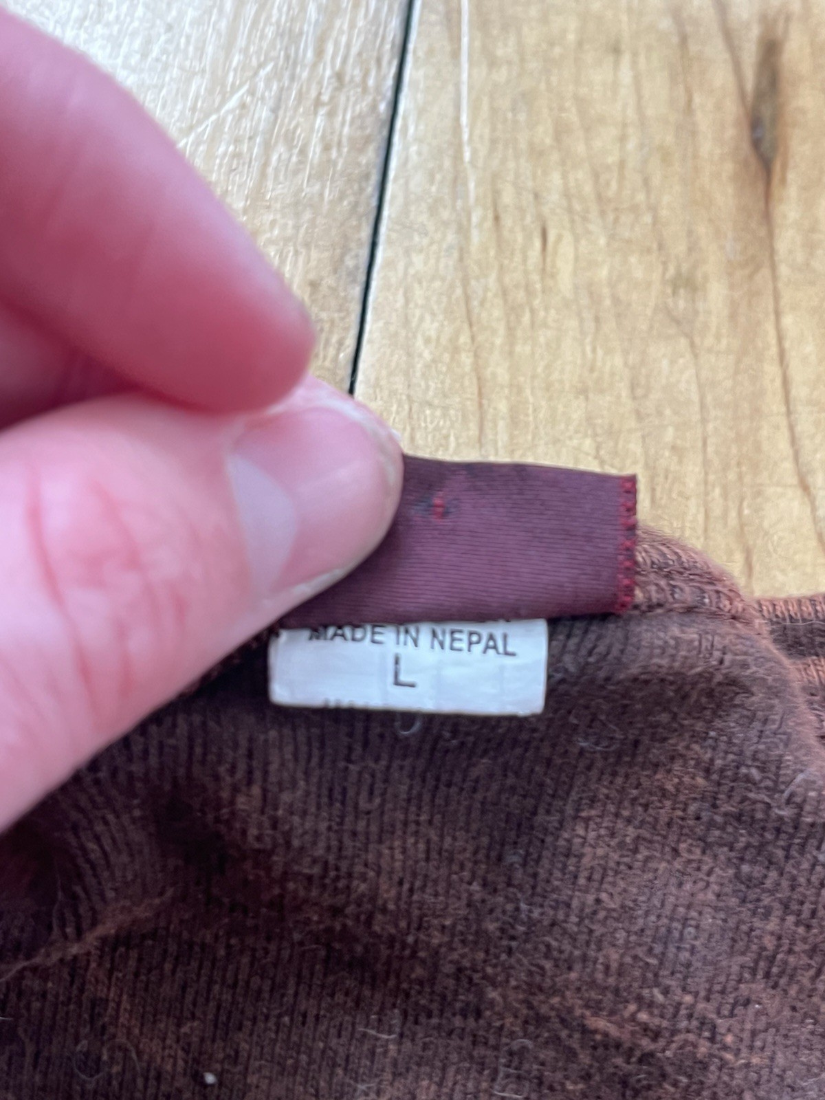 KPC Multicolor Patchwork Hand-Painted Cotton Slee… - image 3