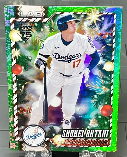 2026 Topps Holiday Shohei Ohtani Holiday Lights H100 Dodgers