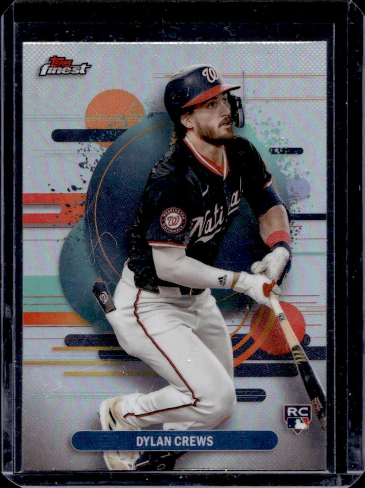 2025 Finest Dylan Crews Uncommon RC Refractor Rookie #125 Nationals