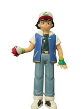 Vintage Tony  1998 Ash Ketchum Pokemon Figure 4.75" Nice Condition