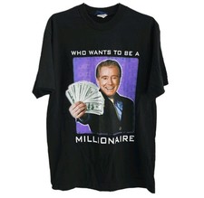 Vintage Who Wants To Be A Millionaire T Shirt Regis Philbin TV Game Show - Large