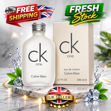 Calvin Klein CK One 200ml EDT Unisex Perfume Spray – Brand New Sealed Genuine ✅