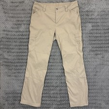 Duluth Trading Co Dry On The Fly Cargo Pants Khaki Womens Size 12x31