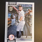 Topps 2025 Series 1 Dugout Peeks Aaron Judge New York Yankees #DP-4 Card